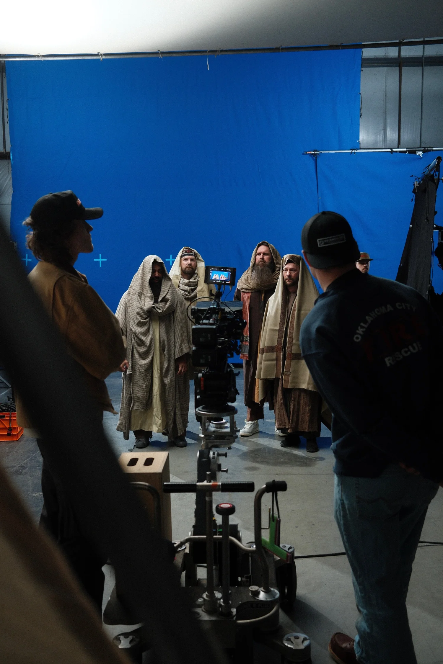behind the scenes
