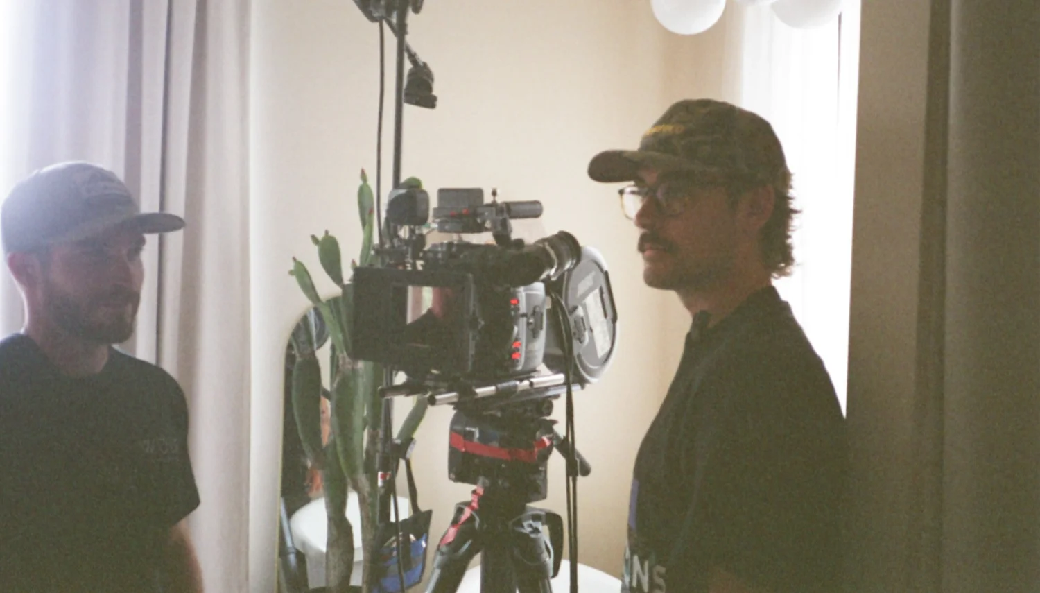 behind the scenes
