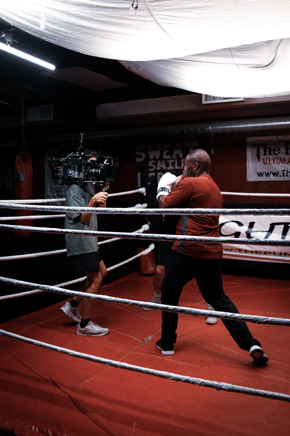 behind the scenes