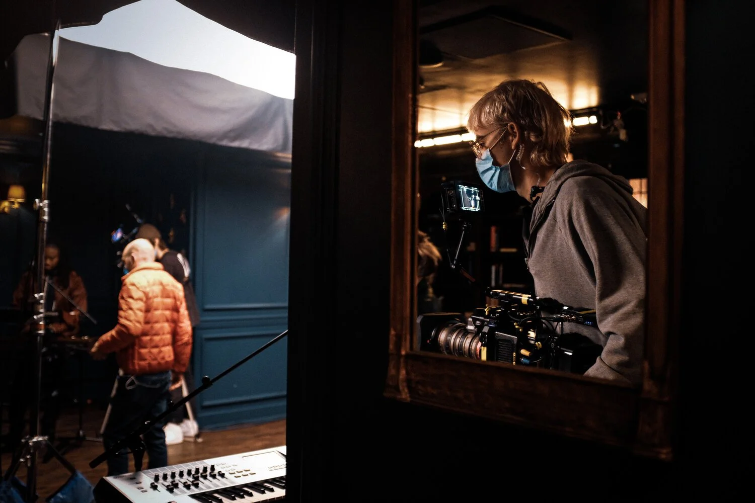 behind the scenes