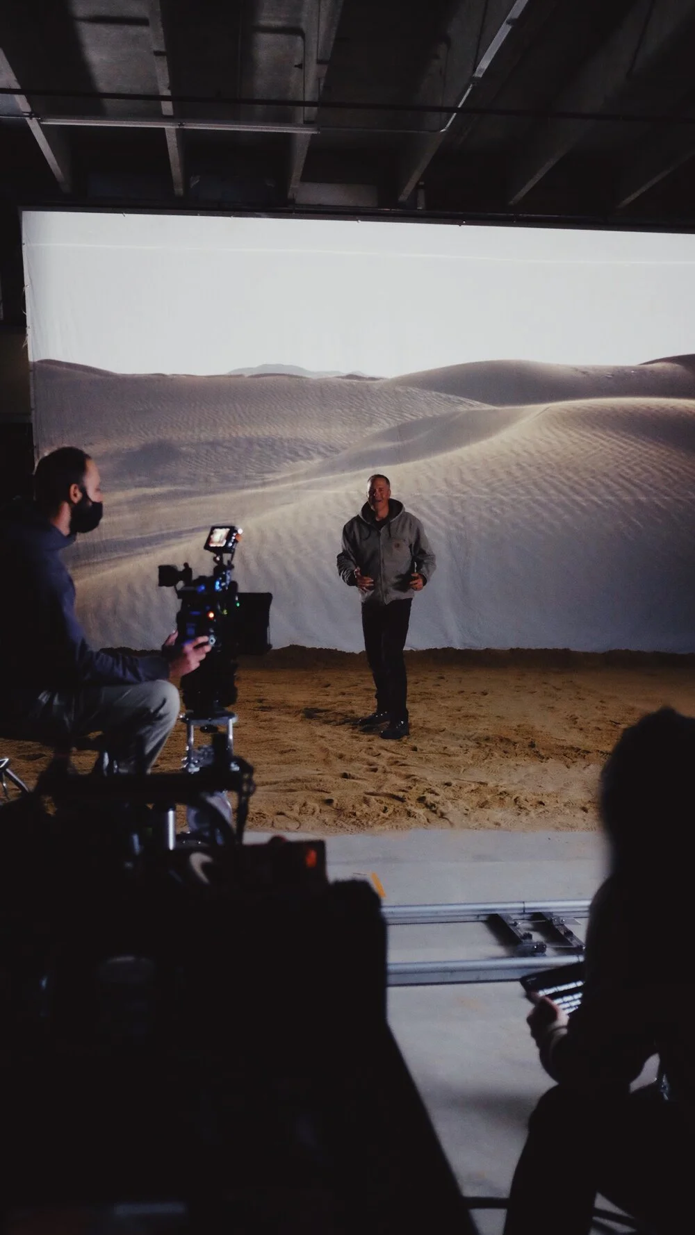 behind the scenes
