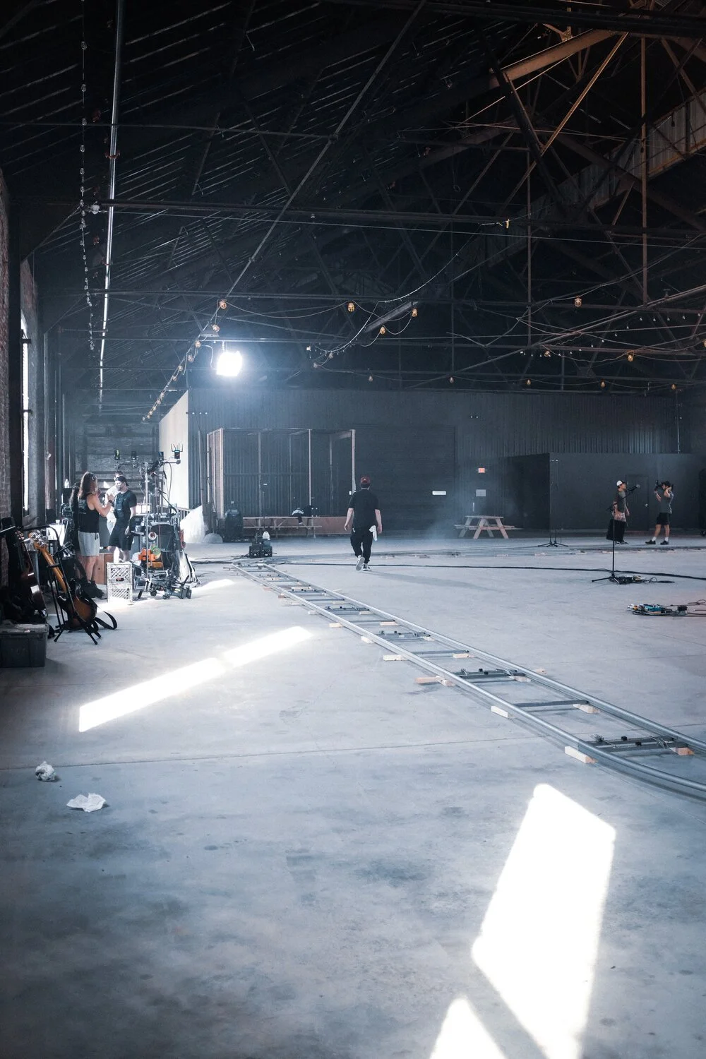 behind the scenes