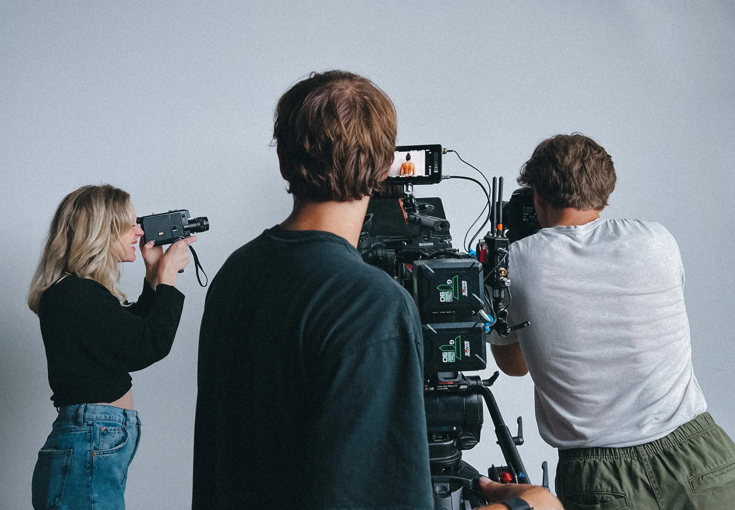 behind the scenes