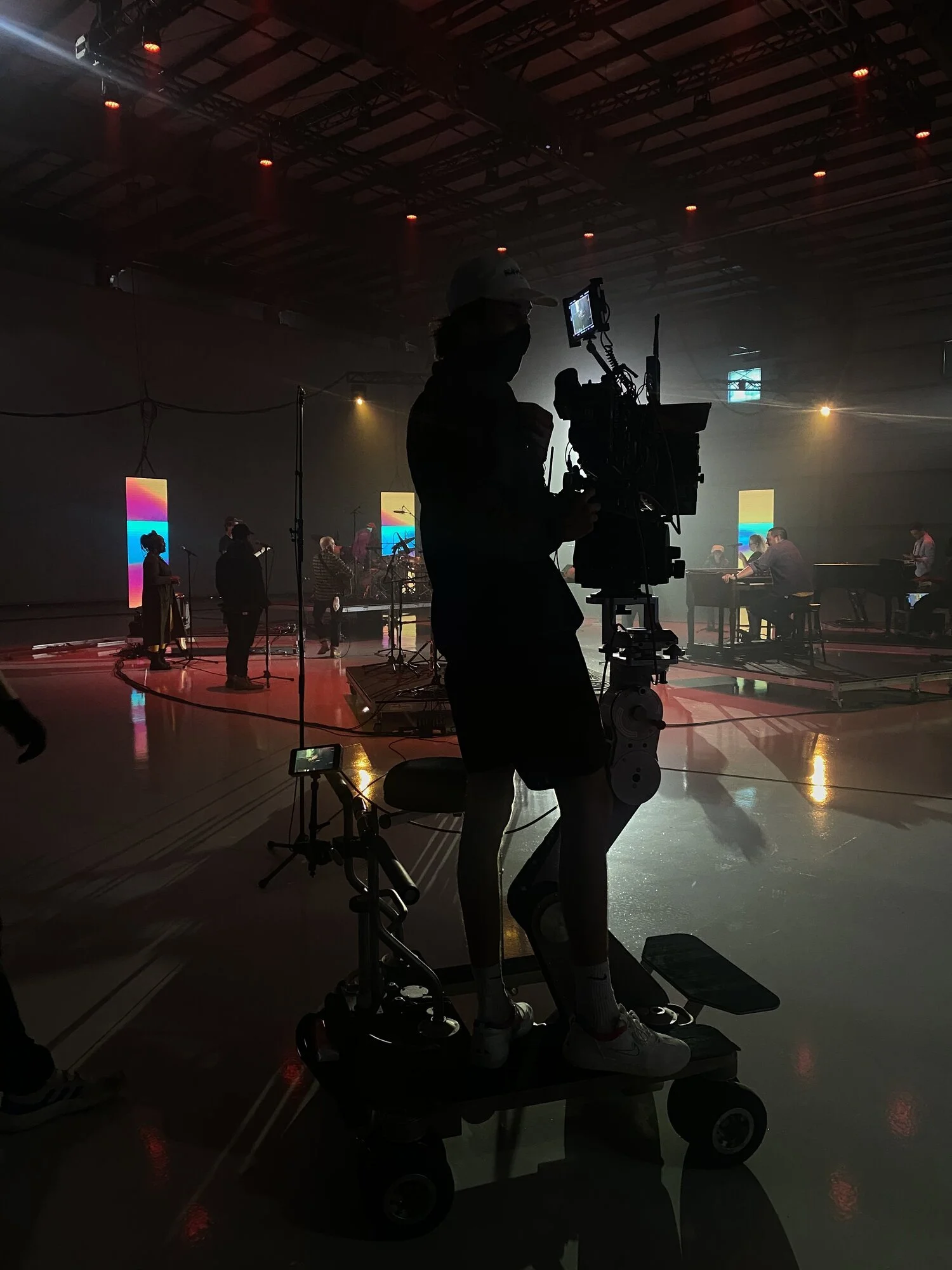 behind the scenes