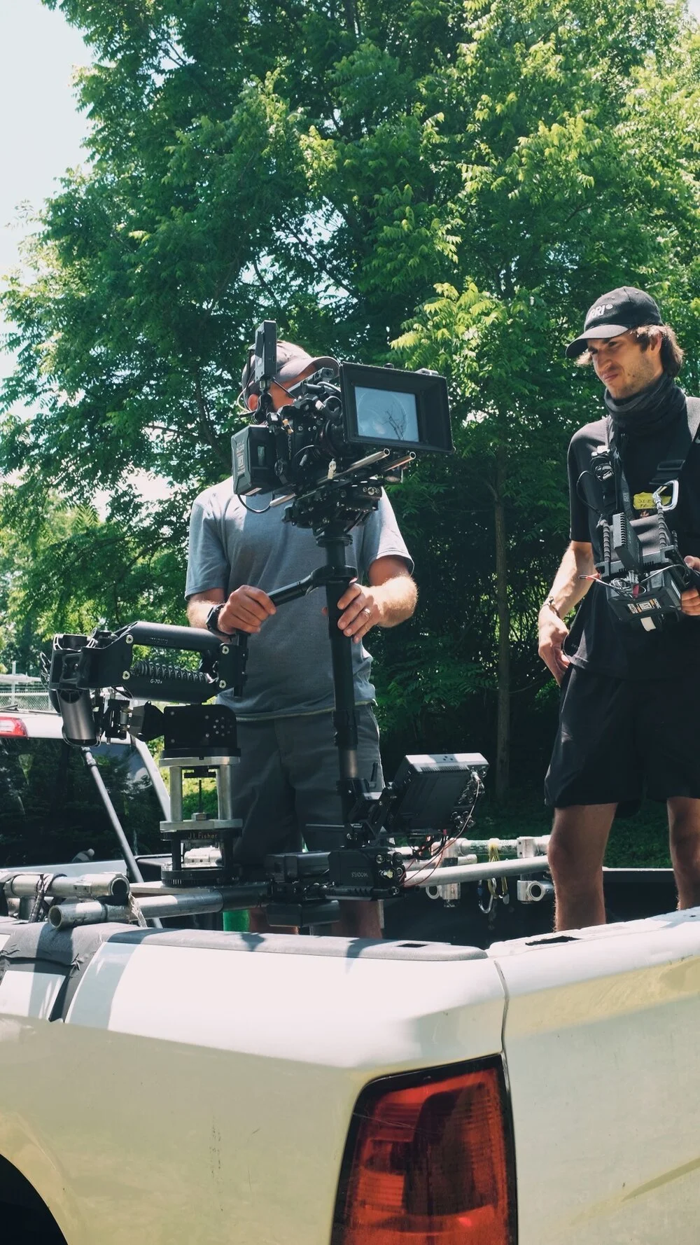 behind the scenes