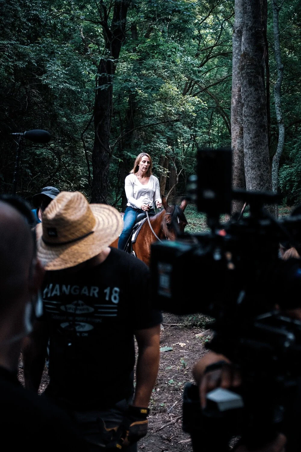 behind the scenes
